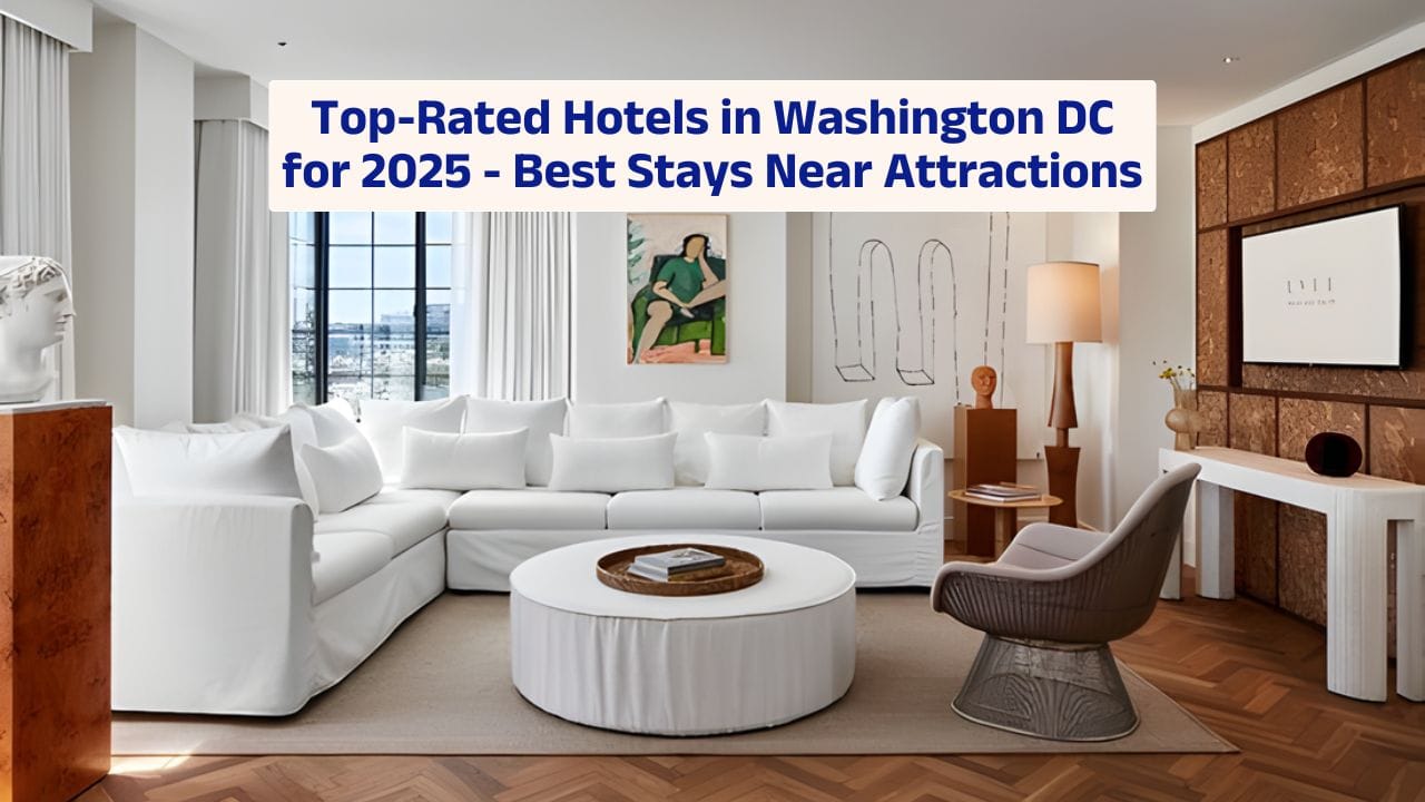 Top-Rated Hotels in Washington DC for 2025 – Best Stays Near Attractions