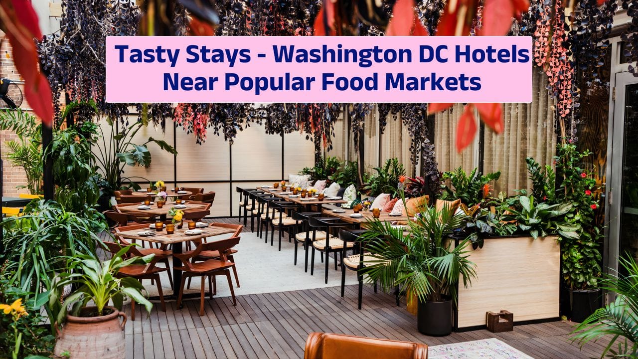 Tasty Stays – Washington DC Hotels Near Popular Food Markets