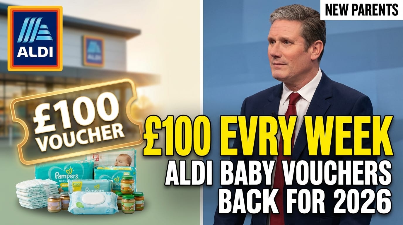 Aldi Reintroduces £100 Weekly Vouchers for New Parents Through 2026