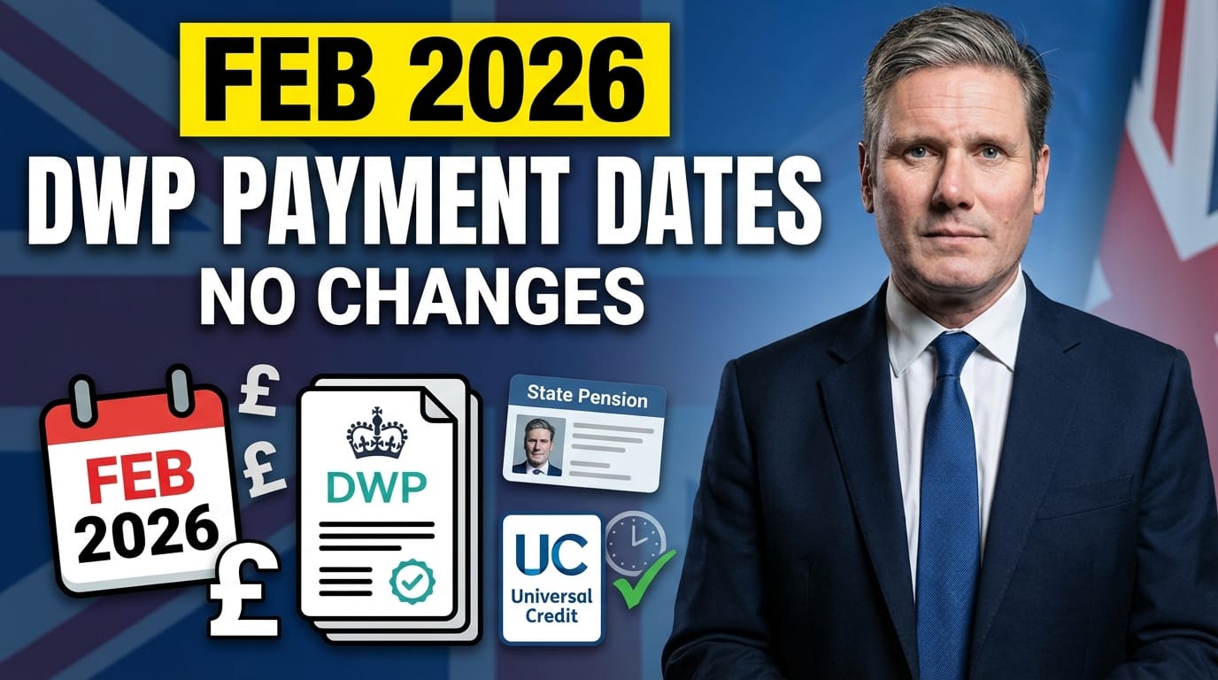 DWP Benefits and Pension Payment Dates for February 2026 – What to Know