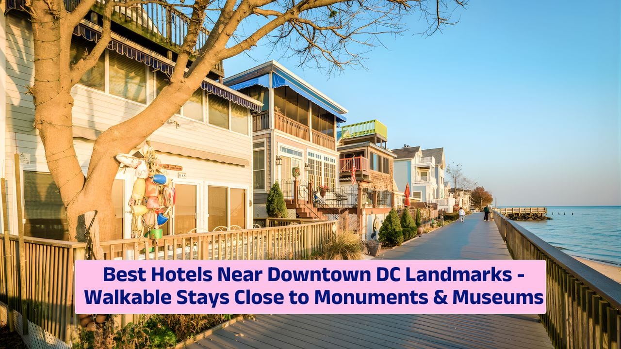 Best Hotels Near Downtown DC Landmarks – Walkable Stays Close to Monuments & Museums
