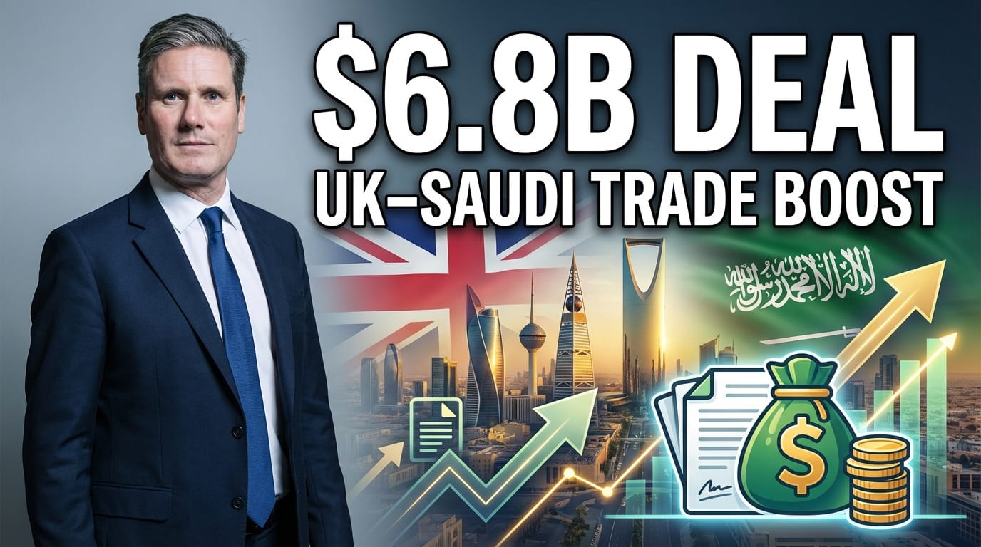 PIF and UK Export Finance Sign MoU – $6.8 Billion Boost for UK-Saudi Trade Ties