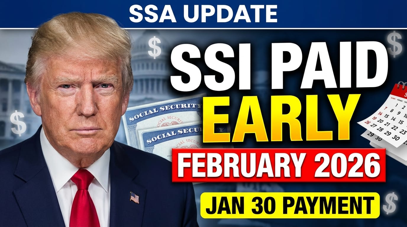 SSI Payment February 2026 – Why It’s Coming Early and When to Expect It