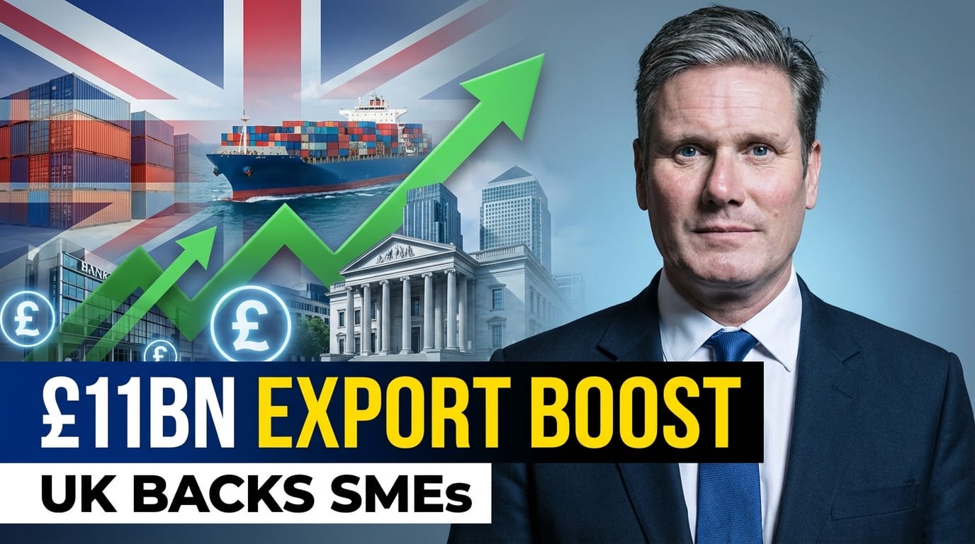 UKEF Secures £11bn Lending Package to Boost UK Exporter Growth