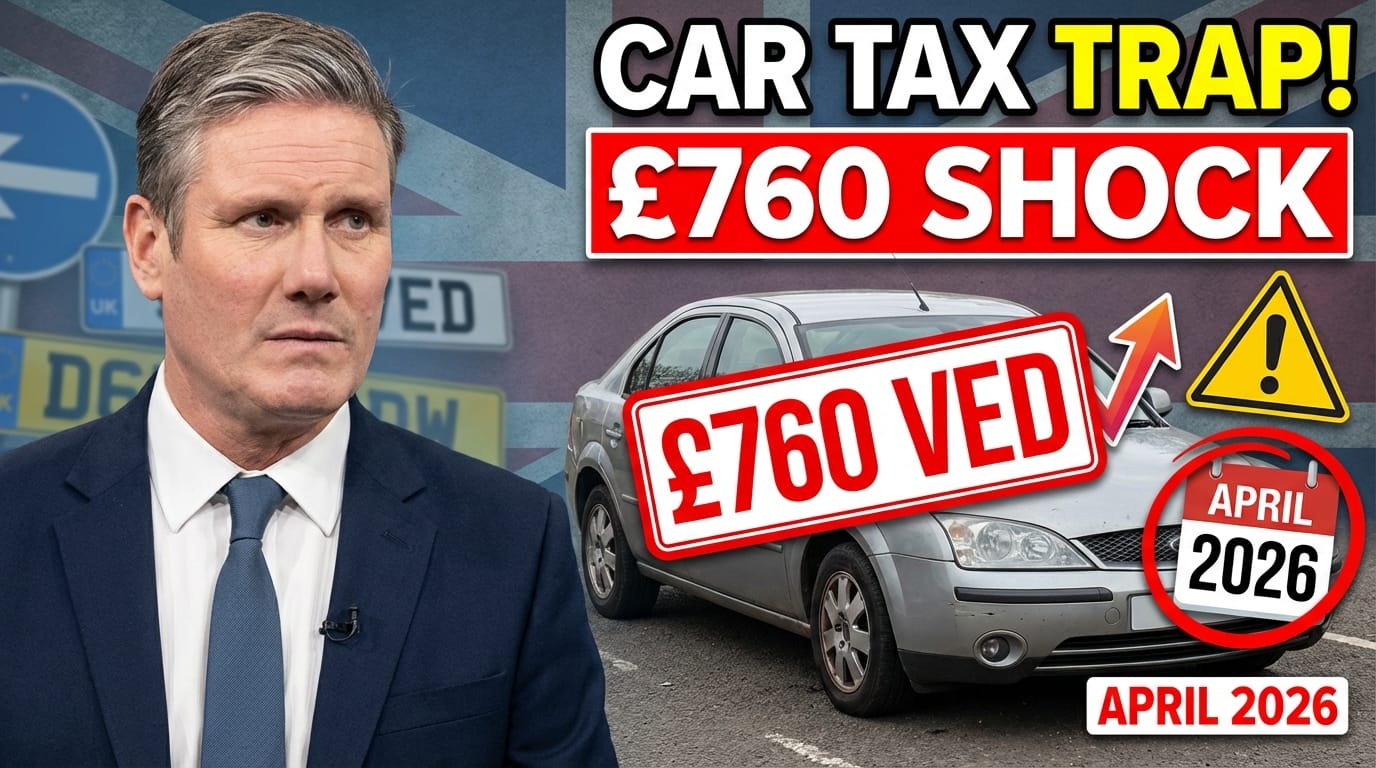 Car Tax Trap April 2026 – £760 VED Rise Sparks Support for 20 to 39 Year Old Vehicles
