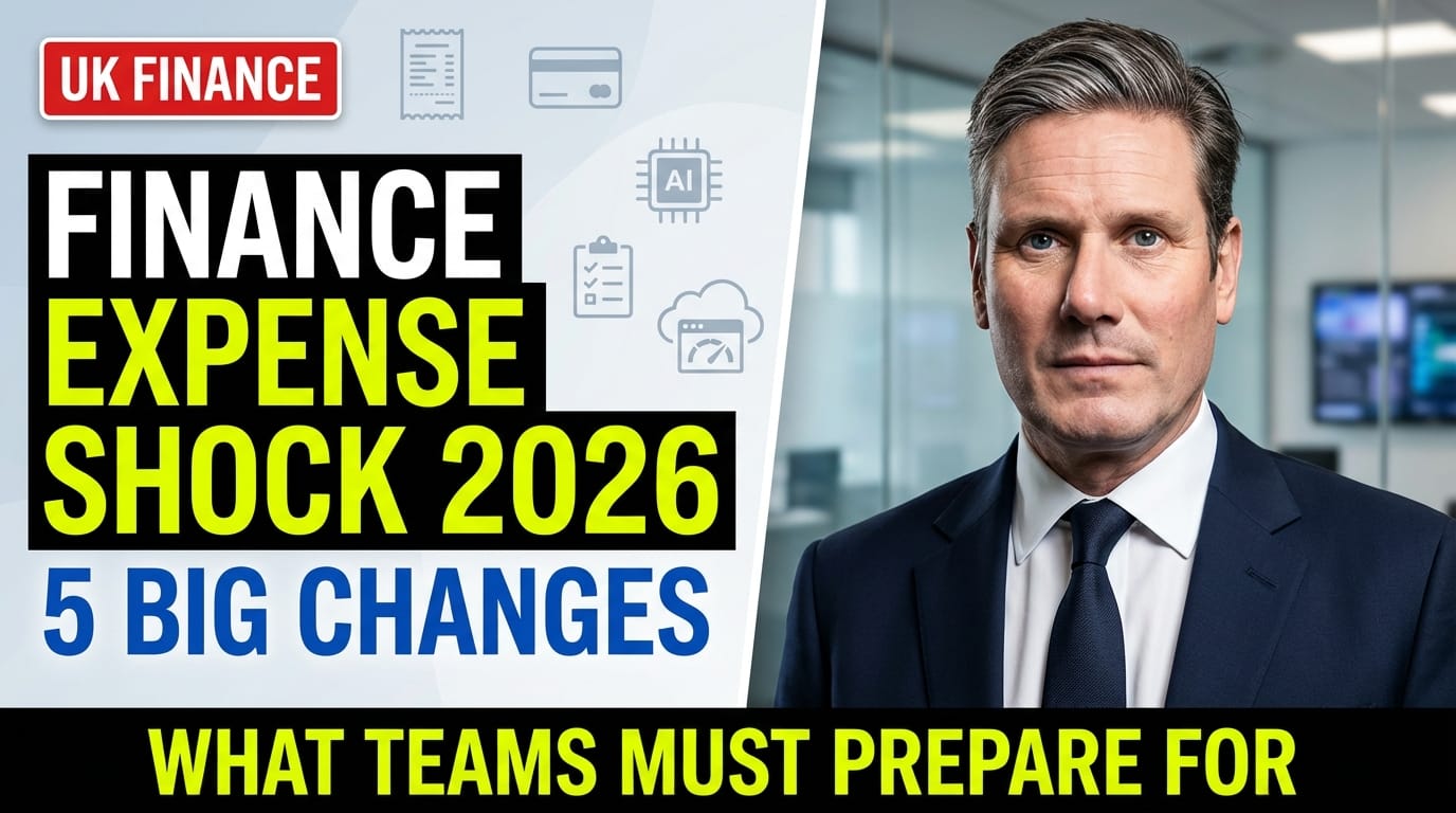 Five Expense Management Trends UK Finance Teams Must Prepare for in 2026