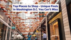 Top Places to Shop – Unique Finds in Washington D.C. You Can’t Miss