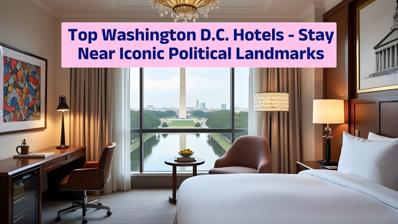 Top Washington D.C. Hotels – Stay Near Iconic Political Landmarks