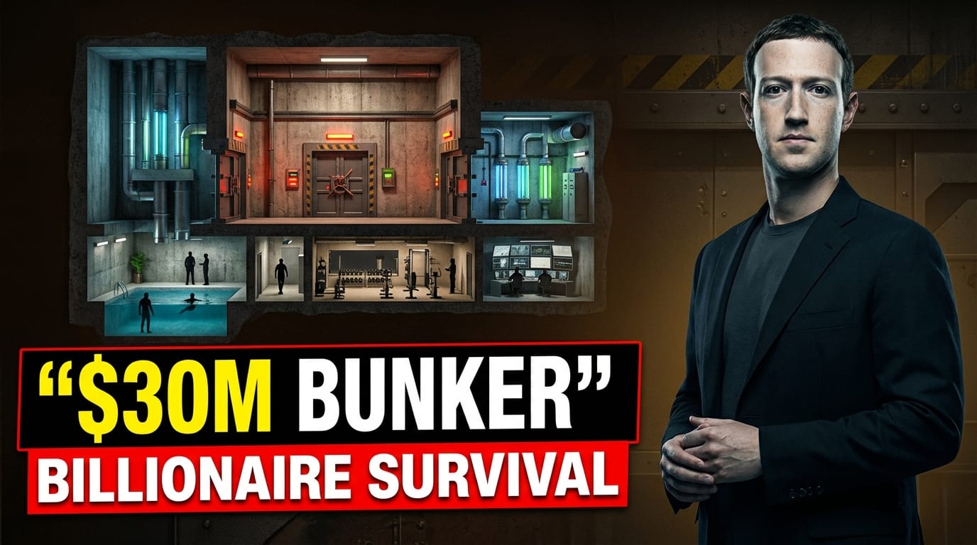 Inside Mark Zuckerberg’s $30 Million Bunker – Symbol of Ultra Wealth Survivalism