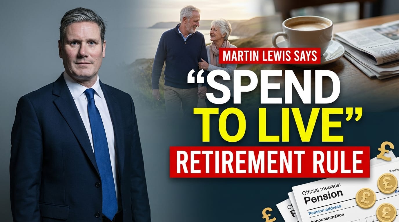 Martin Lewis Urges Retirees to Note Simple Spending Rule for a Better Life