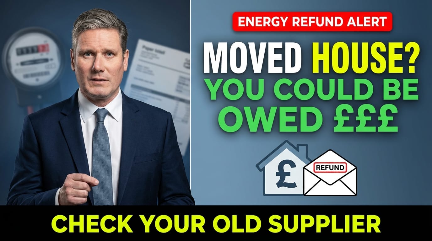 Moved House – You Might Be Owed Money by Your Old Energy Supplier