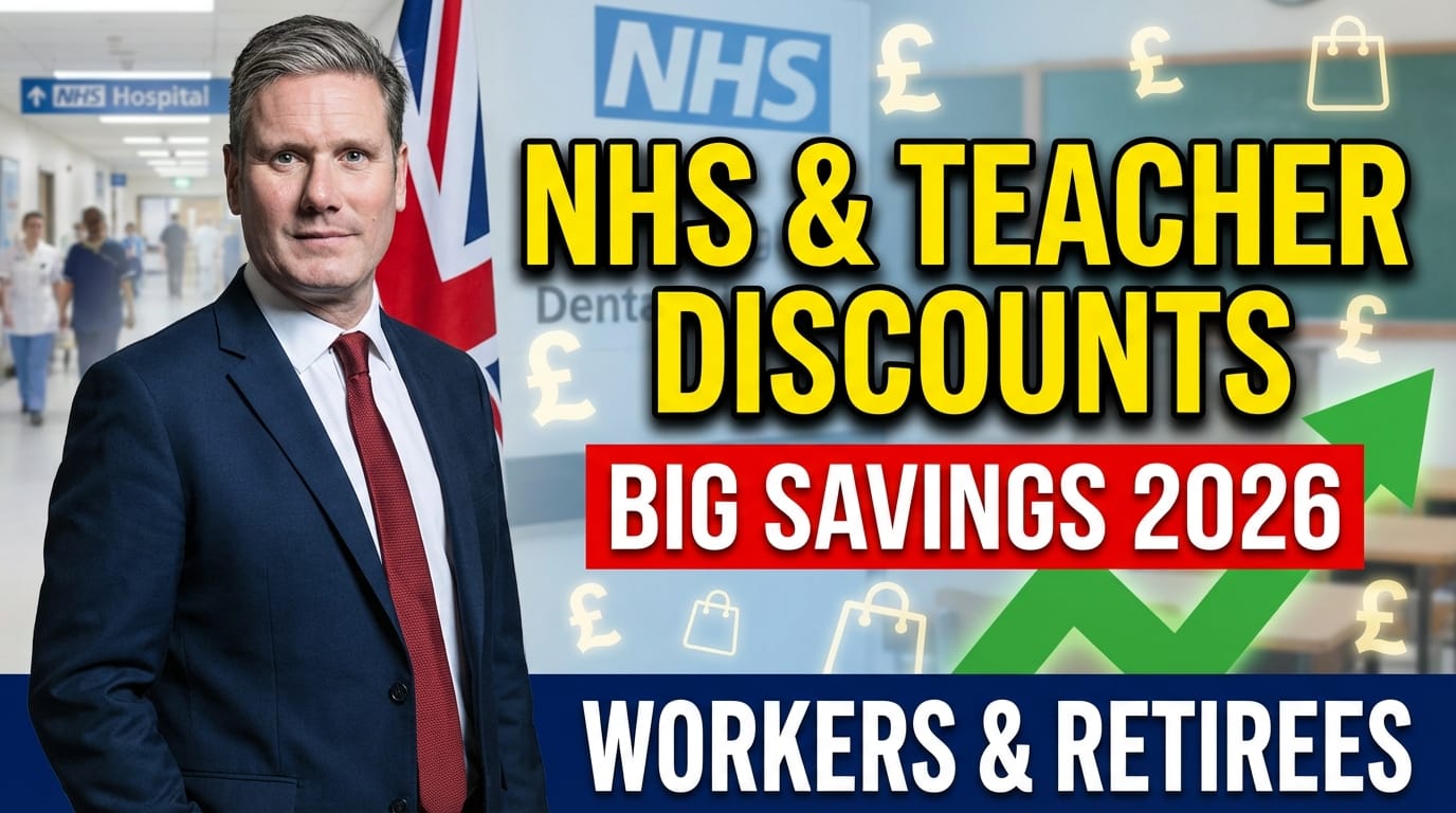 NHS and Teacher Discounts 2026 – How Workers and Retirees Can Access Big Savings