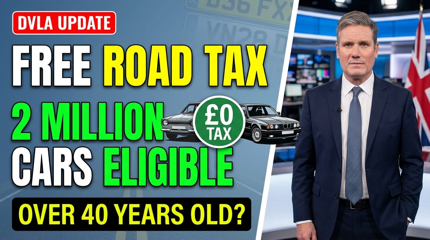 Nearly 2 Million UK Vehicles Eligible for Free DVLA Road Tax – Including Classic Ford and BMW Models