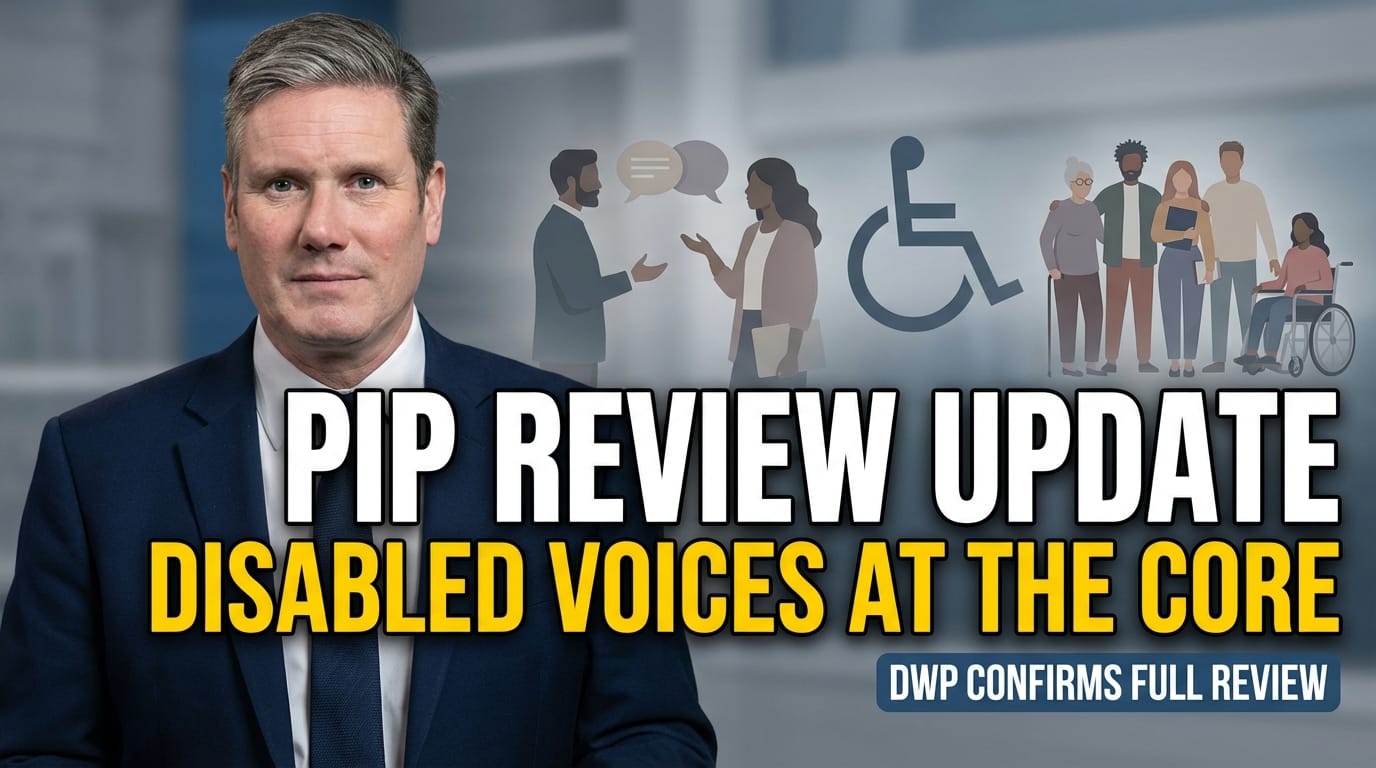 PIP Review Update – DWP Confirms Full Review With Disabled Voices at Its Core
