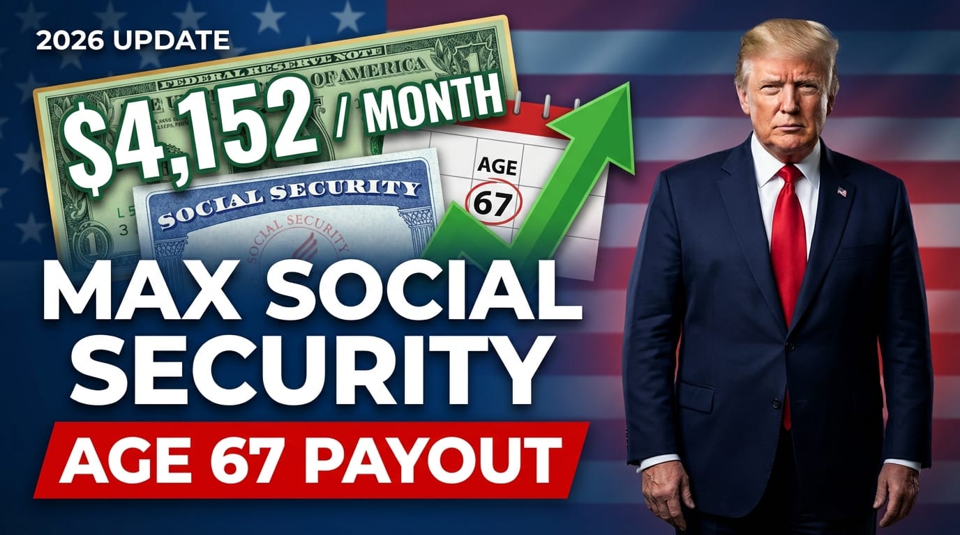 Social Security Benefits in 2026 – Maximum Monthly Payment at Age 67