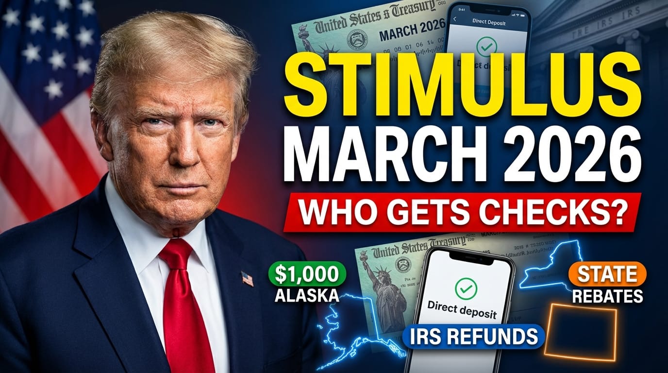 Stimulus Payments March 2026 – Which States Are Sending Checks This Month?