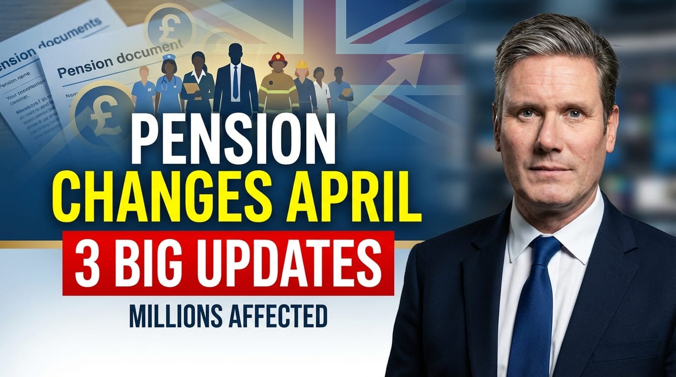 Three Pension Changes in April – Government Aims to Ensure Millions Get What They Deserve