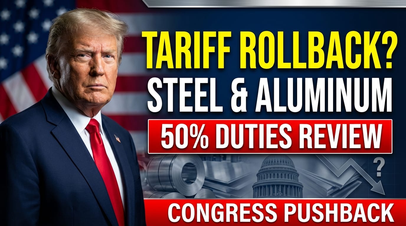 Trump Tariffs – Metals Rollback Considered Amid Political and Economic Pressure