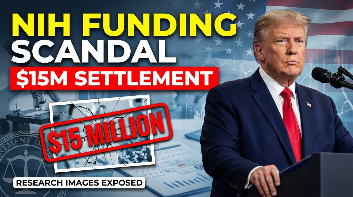 UK Scientist Exposes Manipulated Research Images, US Recovers Millions in NIH Funds