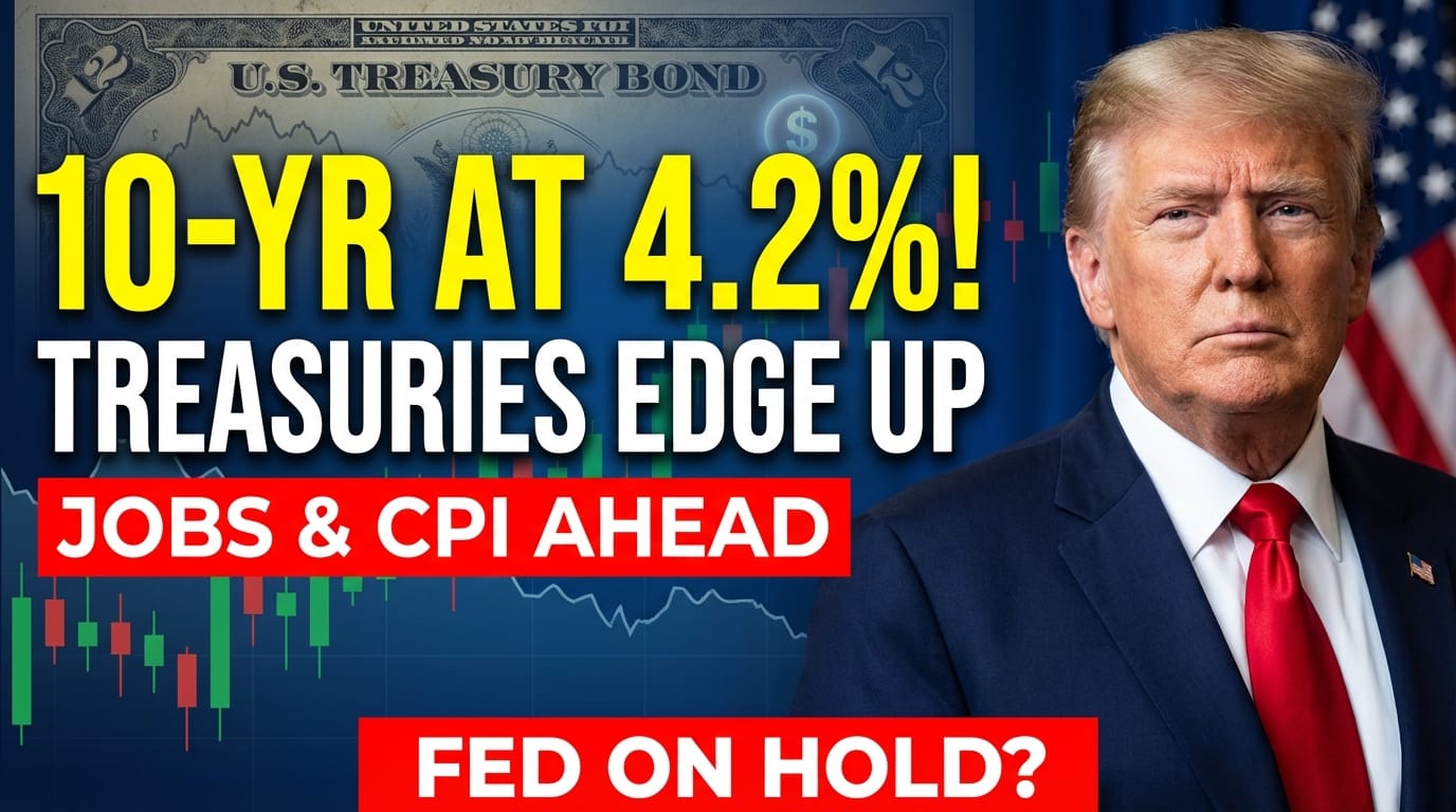 US Treasuries Edge Higher – Markets Await Jobs and Inflation Data