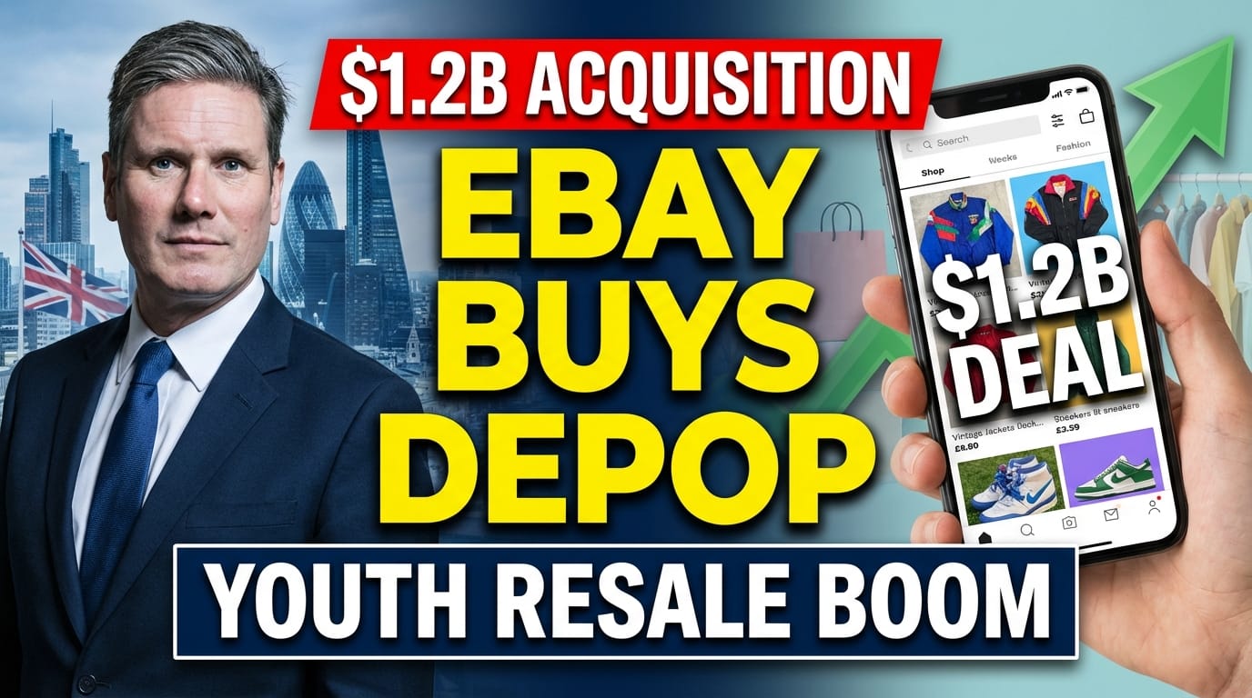 eBay to Acquire Depop in $1.2 Billion Deal to Expand Youth Resale Market