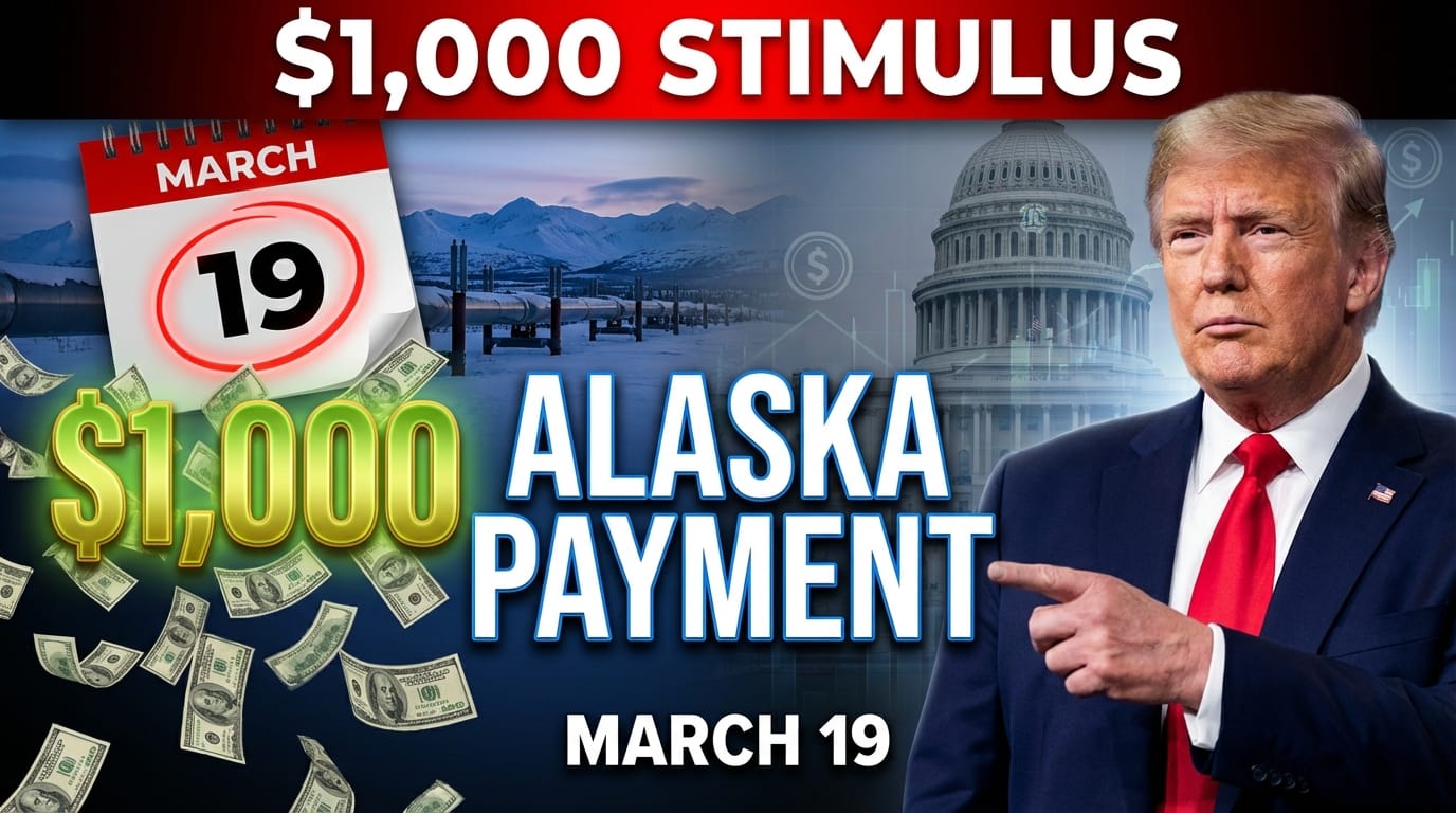 Alaska $1,000 Stimulus Payment – When It Arrives This Week in March 2026