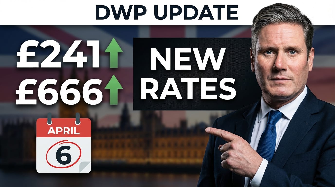 DWP Benefit Rates 2026 – Full List of Payments from April 6