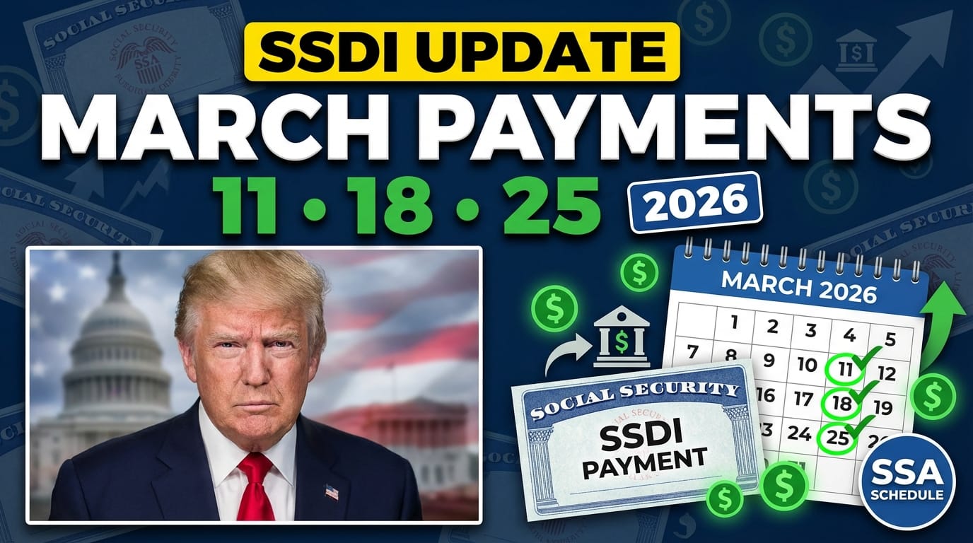 March 2026 SSDI Social Security Payment Schedule – Dates and Beneficiary Groups