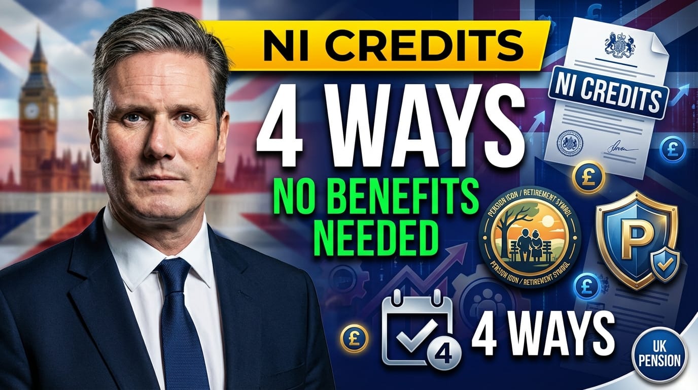National Insurance Credits – Four Ways to Qualify Without Claiming Benefits
