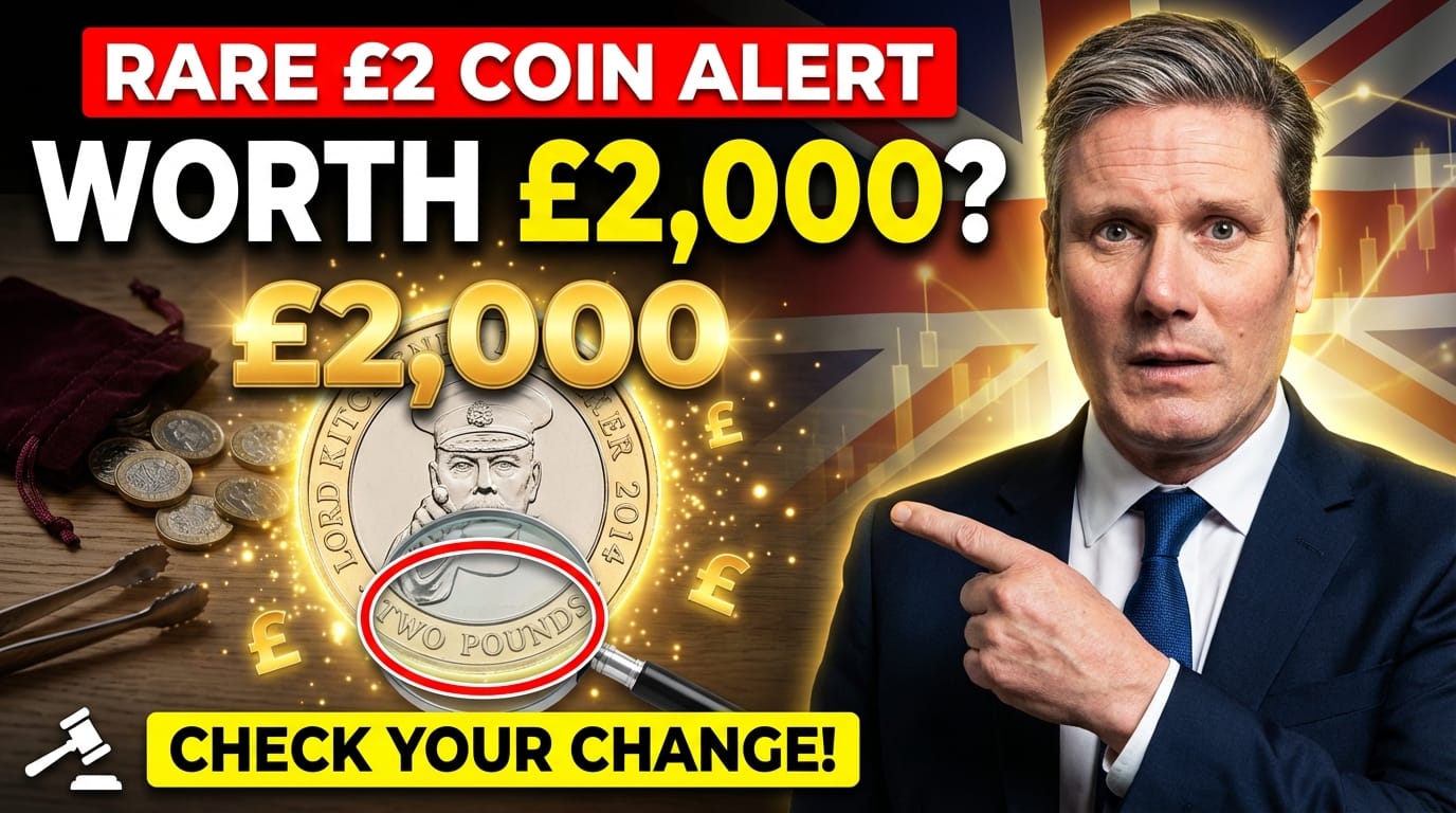 Rare £2 Coin Alert – Lord Kitchener Error Coin Could Be Worth Up to £2,000