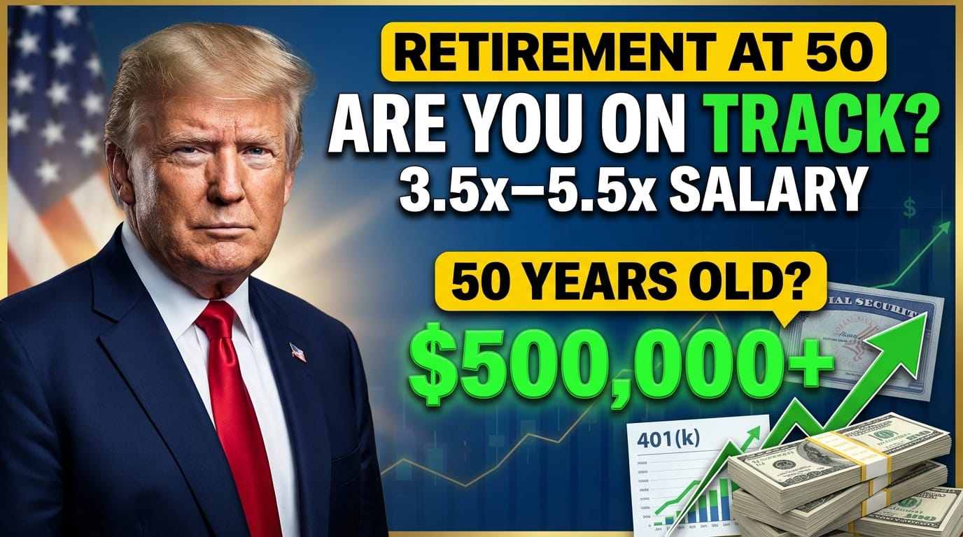 Retirement at 50 – Savings Figure That Signals You Are on Track