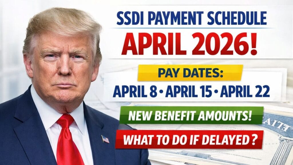 SSDI Payment Schedule April 2026 - Dates, Benefit Amounts, and What to ...
