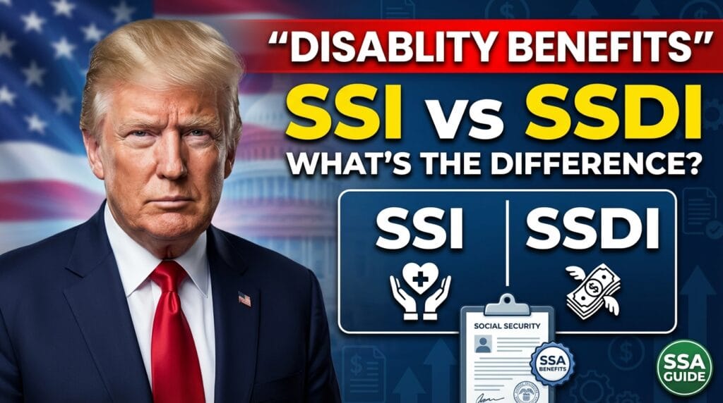 Ssi Background SSI vs SSDI - Knowing the Difference Between Two Disability Benefit ...