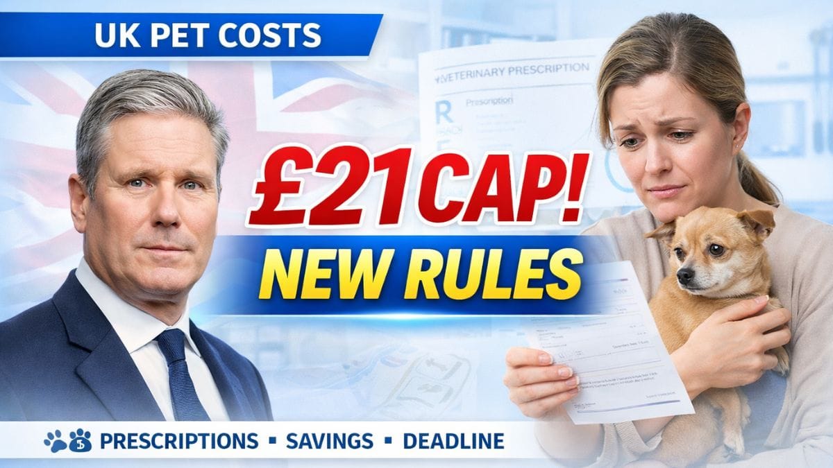 UK Pet Prescription Price Cap – What the New £21 Limit Means for Owners