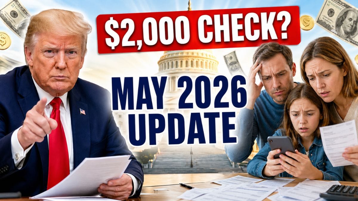 $2,000 Stimulus Check Update – Status of Possible May 2026 Payments