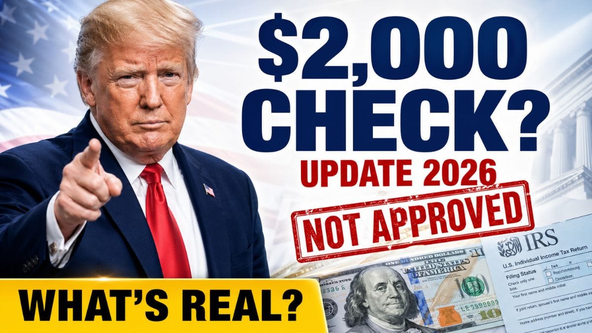 $2,000 Stimulus Check Update – What Is Proposed and What Is Not