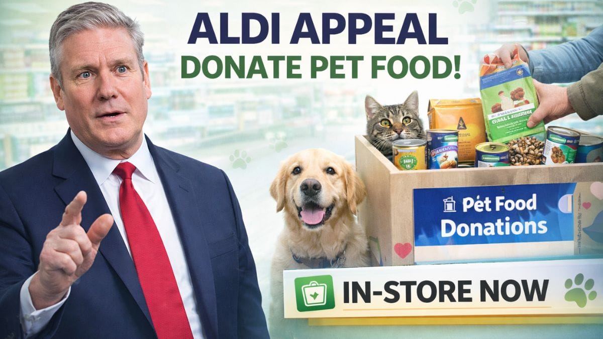 Aldi Appeal – In Store Pet Food Donations Urged During April Campaign
