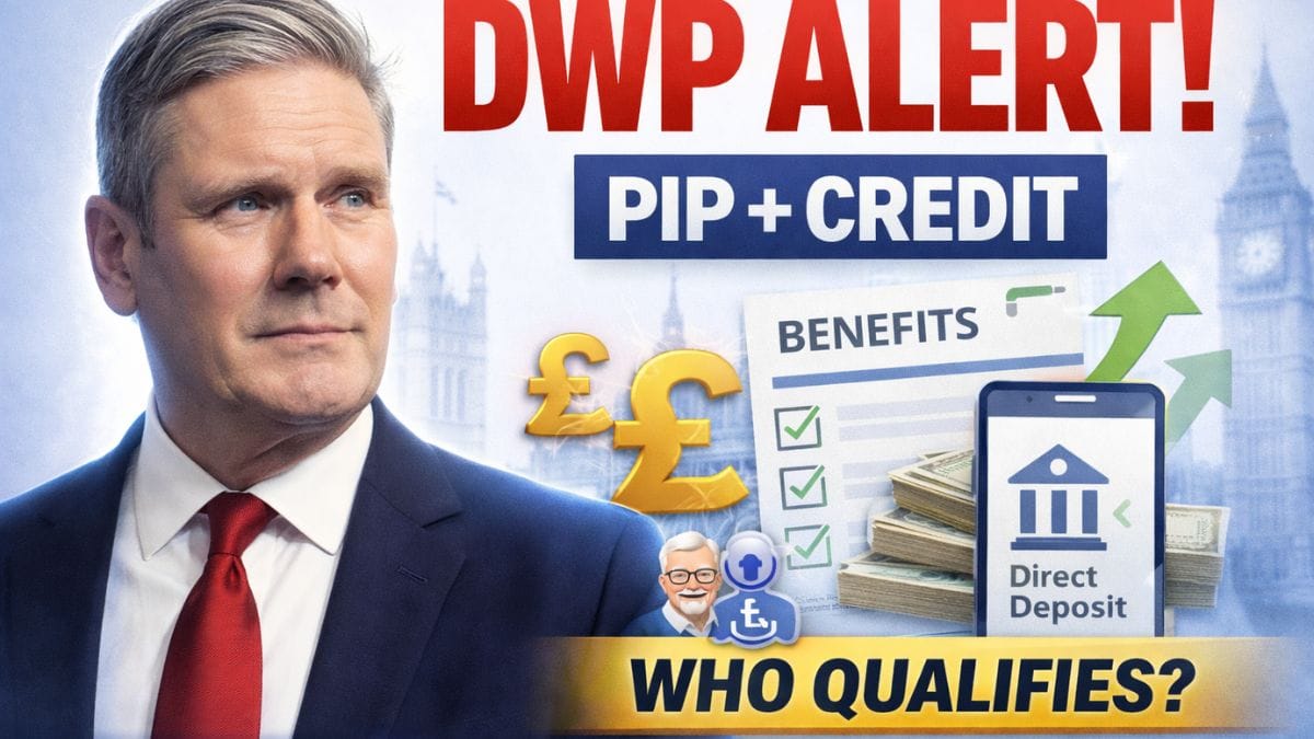 DWP Benefits Alert – PIP and Pension Credit Changes and Who May Qualify