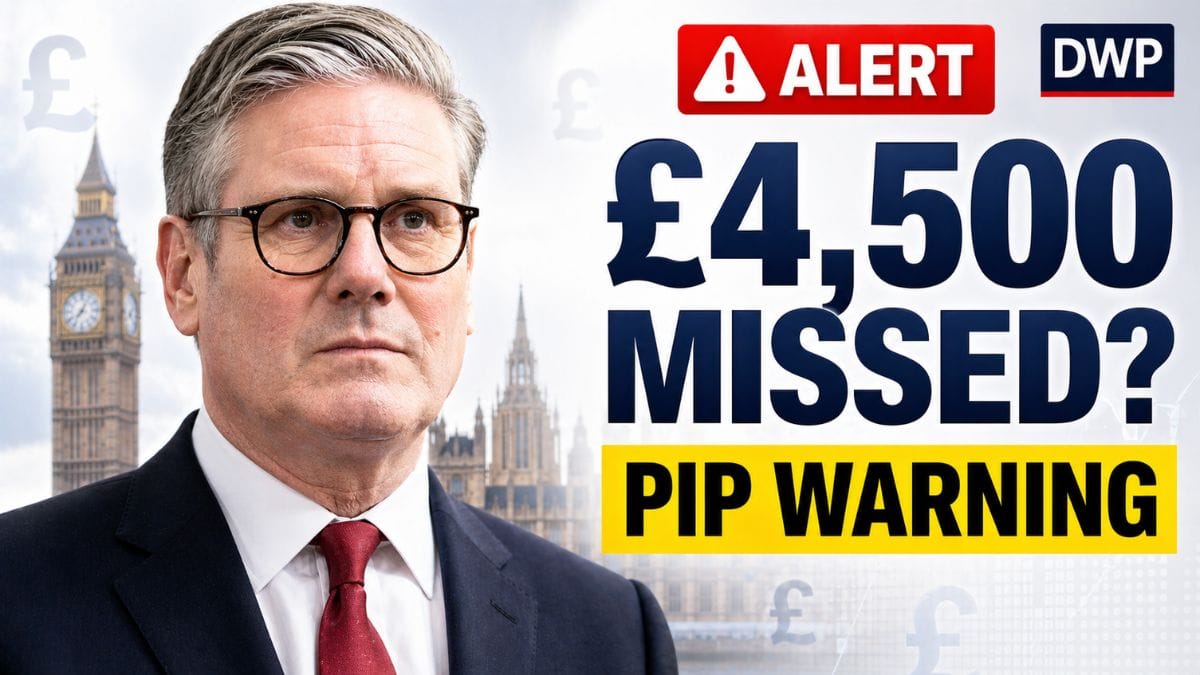 DWP PIP Payments – Why Thousands May Be Missing Out on £4,500