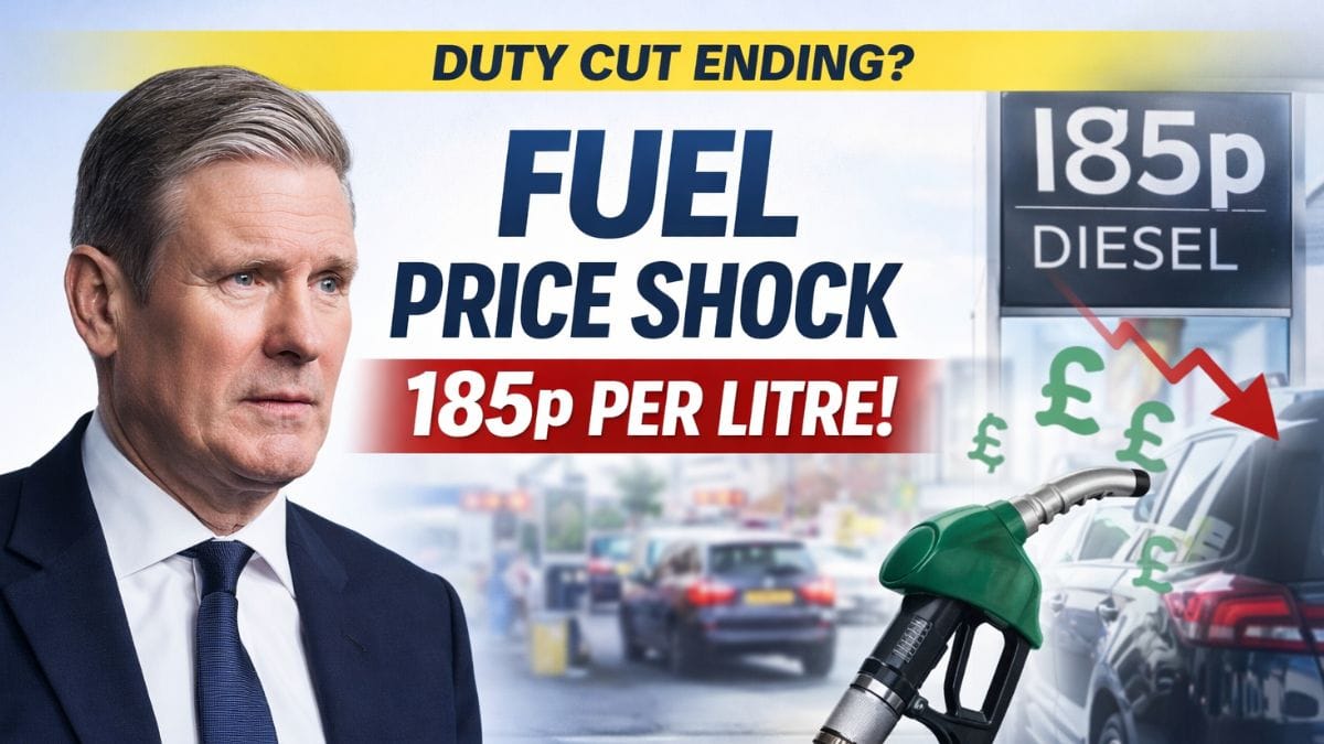 Fuel Duty Debate – Government Faces Pressure as Diesel Prices Reach 185p Per Litre