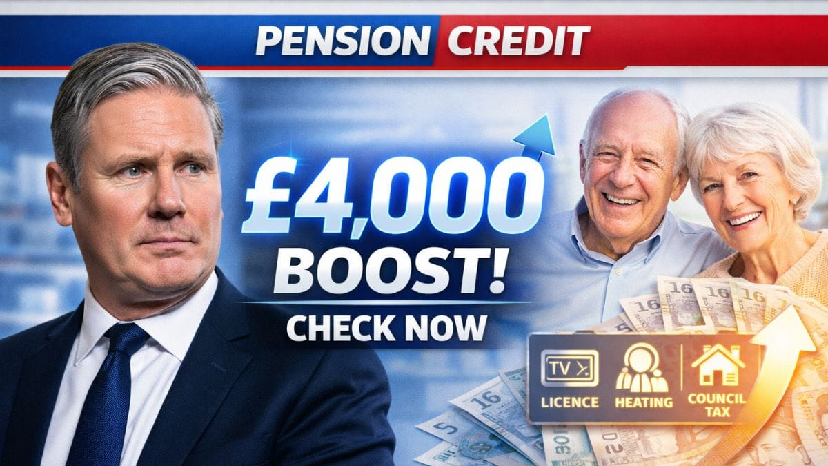 Pension Credit Boost – Who Can Claim Up to £4,000 a Year in Support