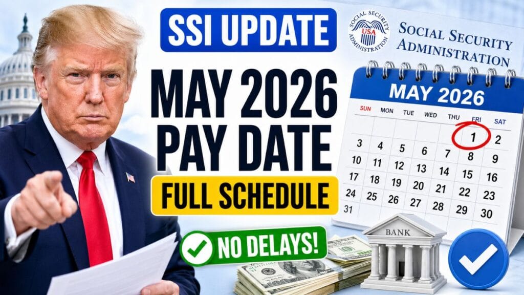 Ssi Comm SSI Payment Dates for May 2026 - Full Schedule and Key Details