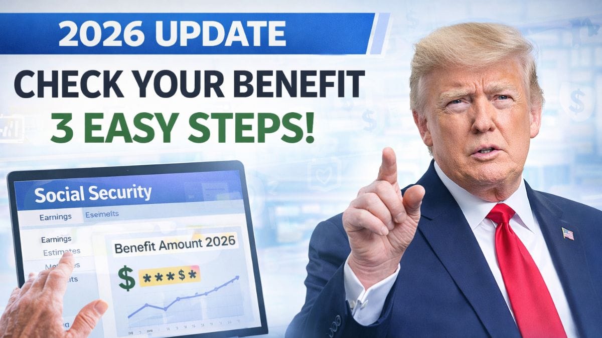 Social Security Check – 3 Steps to Review Your 2026 Benefit Amount