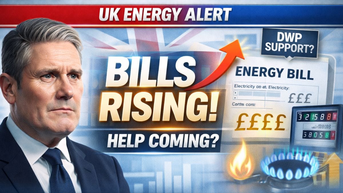 UK Energy Bills Update – Targeted Support Planned for DWP Claimants