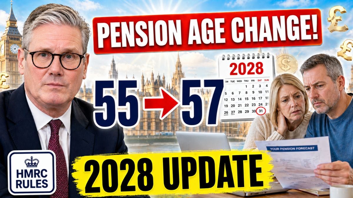 UK Pension Age Change Update – HMRC Plans Shift from 55 to 57