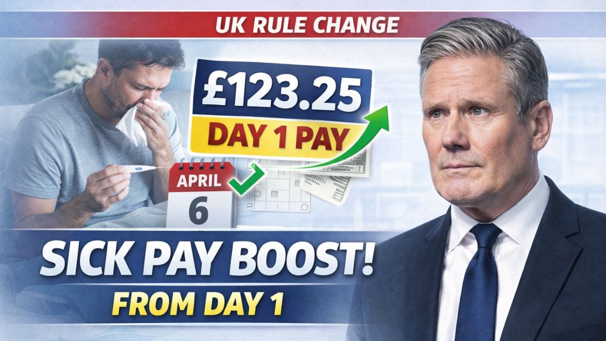 UK Sick Pay Changes Begin – New Rules Expand Worker Eligibility