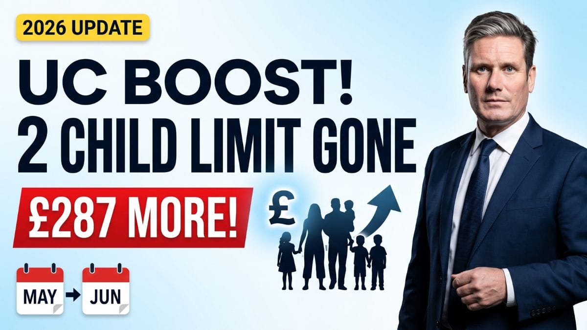 Universal Credit Update 2026 – Two Child Limit Removed and Payment Changes Explained