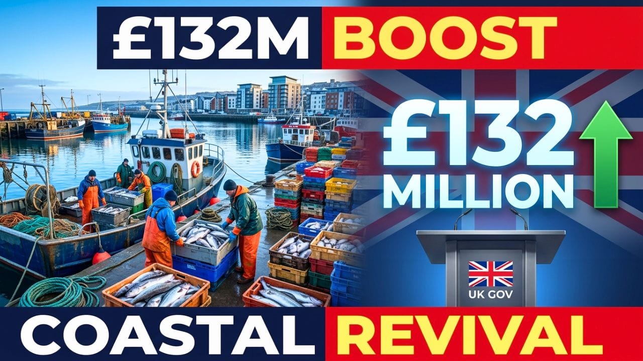£132 Million UK Seafood Funding Programme Opens – Economic Revival Signals for coastal industries