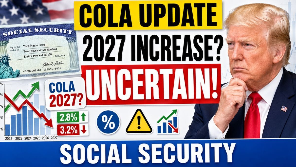 2027 Social Security COLA – Why Next Year’s Increase Remains Uncertain