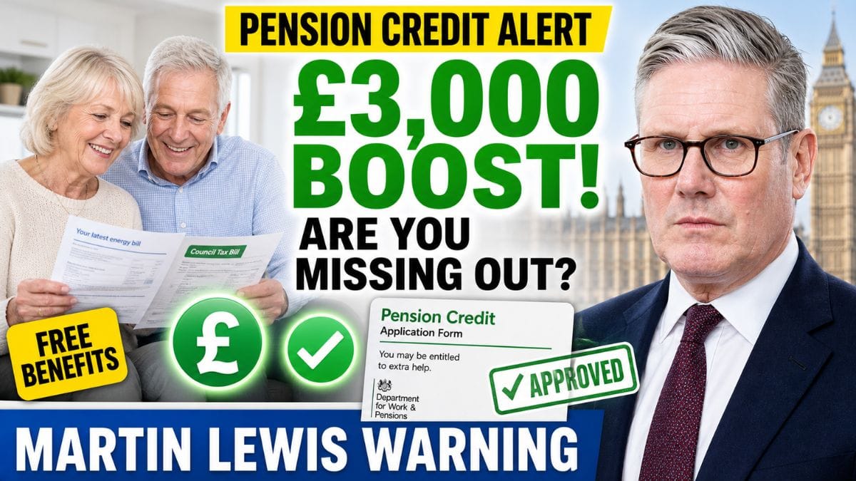 Martin Lewis Pension Credit Alert – How Retirees Could Save Over £3,000 Yearly